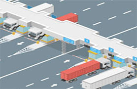 gecolen rfid toll gate automation